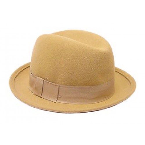 Wool Felt Fedora Hat - HT-2128CM
